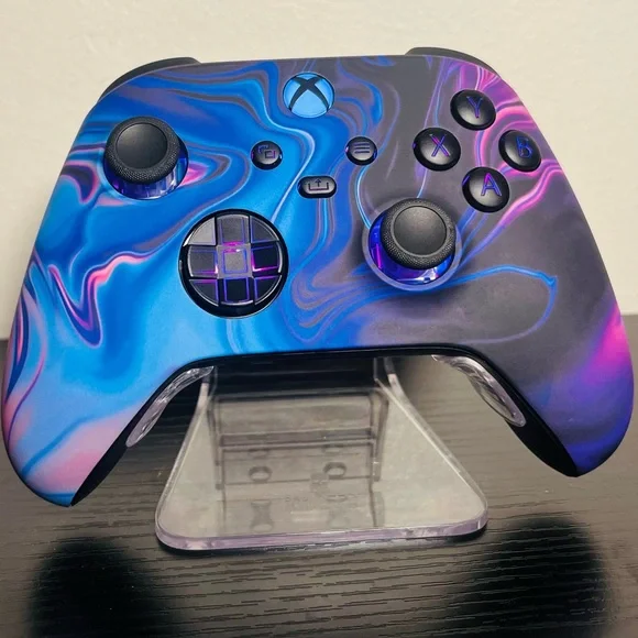 Microsoft Xbox Series X/S Premium Custom Modded Controller with LED’s “Waves”